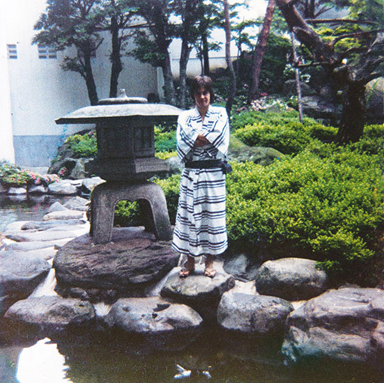 Michel Jordi in Japan 1971