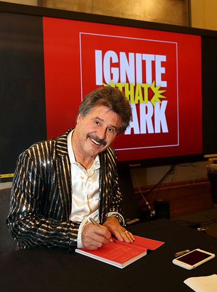 Michel Jordi book signing